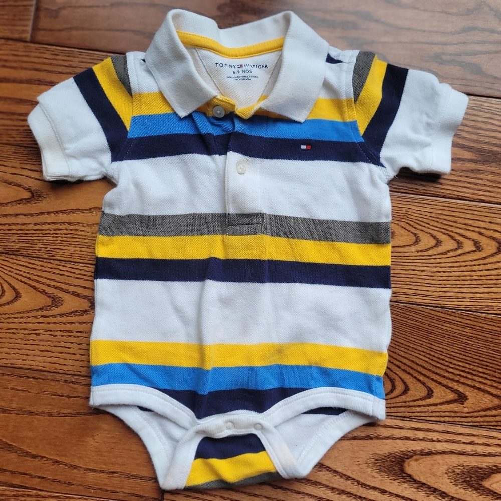 Tommy Polo Diaper Shirt